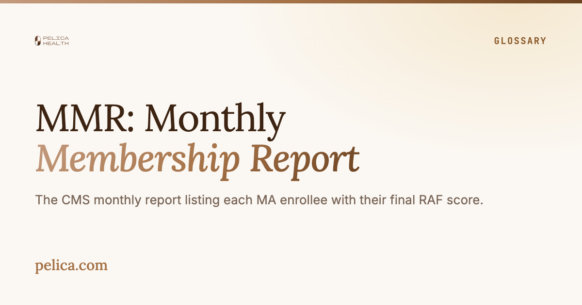 MMR: Monthly Membership Report, Explained | Pelica Health