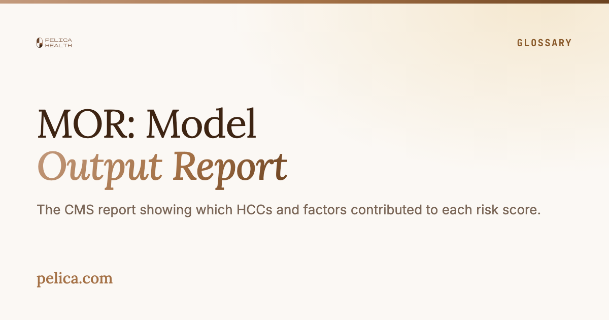 Mor Labor MOR: Model Output Report, Explained | Pelica Health